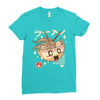 Japanese Ramen Ladies Fitted T-Shirt
