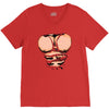 ripped muscles, six pack, V-Neck Tee