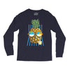 pineapple sunbathe Long Sleeve Shirts