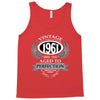 vintage quality without compromise 1961 aged to perfection Tank Top