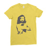 bruiser brody wrestling legend 80s wrestler fan Ladies Fitted T-Shirt