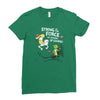 strong is the force of course Ladies Fitted T-Shirt