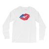 4th of July Lip Long Sleeve Shirts