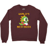 World's Best Boss Mario Crewneck Sweatshirt