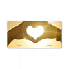 Heart License Plate
