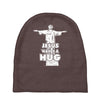 jesus wants a hug Baby Beanies