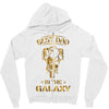 Best Dad in The Galaxy Zipper Hoodie