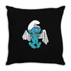 three apples tall Throw Pillow