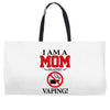I Am A Mom Against Vaping Weekender Totes