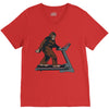 bigfoot treadmill V-Neck Tee