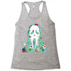 scream floral Racerback Tank