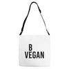 be vegan Adjustable Strap Totes