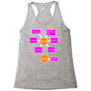 mom and dad Racerback Tank