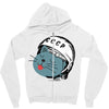 Astronaut Cat Zipper Hoodie