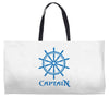 shirt steuerrad yacht boot ship sailing captain segeln kapit&auml;n Weekender Totes
