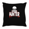 zombie hunter Throw Pillow