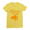 midnight oil Ladies Fitted T-Shirt