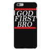 new  god first bro  t shirt religious humor lord tee iPhone 6/6s Plus Case