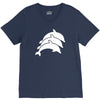 three dolphins V-Neck Tee
