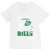 my husky is in charge! V-Neck Tee