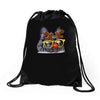 reindeer winter 2018 Drawstring Bags