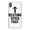 resting bitch face iPhoneX