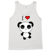 i love panda Tank Top