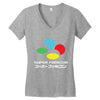 snes super famicom colours Women's V-Neck T-Shirt