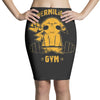 vermilion gym Pencil Skirts