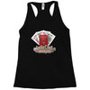 lucky devil gambling cards Racerback Tank
