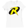 robin batman Ladies Fitted T-Shirt