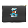 boxers support prostate cancer awareness Accessory Pouches