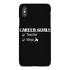 teacher career goals iPhoneX