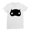 black owl Ladies Fitted T-Shirt