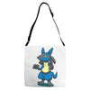 aura peeker Adjustable Strap Totes