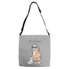 the big meowski Adjustable Strap Totes