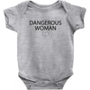 dangerous woman Baby Onesie