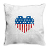 usa flag 2 Throw Pillow