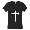 three star elite four uniform Women's V-Neck T-Shirt