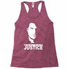 steven seagal out for justice retro Racerback Tank