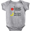 a'chomp chomp! Baby Bodysuit