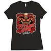 titans gym Ladies Fitted T-Shirt