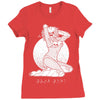 pinup predator Ladies Fitted T-Shirt