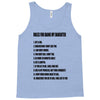 rules for dating my daughter shirt t shirt perfect father's gift Tank Top