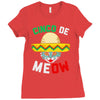 cinco de meow Ladies Fitted T-Shirt