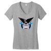 combine with style Women's V-Neck T-Shirt