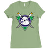 mighty leo Ladies Fitted T-Shirt