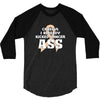 Careful I Already Kicked Cancer Ass 3/4 Sleeve Shirt