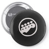 bass guitar rockband Pin-back button