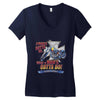 ride free Women's V-Neck T-Shirt